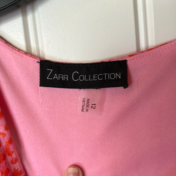 Pink Floral Ruffle Dress - Picture 6 of 6